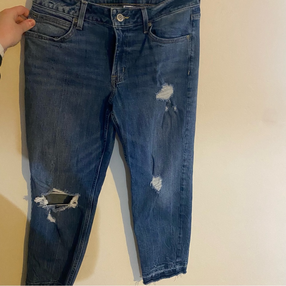 Maurice’s cropped jeans, good condition